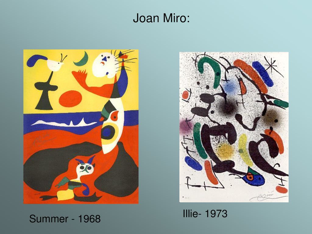 Joan Miro: Illie Summer